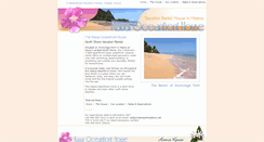 Desktop Screenshot of kauai-beachfront.com